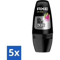 Axe 5 x - Deodorant Roller- 48hrs Fresh - Epic Fresh - 50 ml - Anti-transpirant - Zweetbehandeling - Frisse Geur - Droogte - Vlekkenbescherming