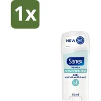 Sanex 1 x – Deodorant Stick – Dermo Active Freshness – 65 ml - Deodorantstick - Frisheid - Huidbescherming - Zachte Textuur - Langdurige Frisheid