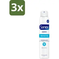 Sanex 3 x Dermo - Deodorant Spray - Hypoallergeen - Anti-Transpirant - 150 ml - Deodorant Spray - Hypoallergenisch - Huidbescherming - Transpiratie - Geur