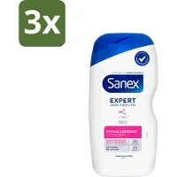 Sanex 3 x – Douchegel – Expert Skin Health Hypoallergeen – 400 ml - Kabel - Kabels - Kabelsysteem - Kabelsysteem