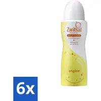 Zwitsal 6 x Deodorant Original 100 ml - Deodorant Spray - Fris Geurend - Huidvriendelijk - Deodorant Spray - Tieners Deodorant