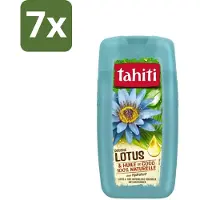 Tahiti 7 x - Douchegel - Lotus & Kokosolie - Hydraterend - 250 ml - Douchegel - Kokosolie - Lotus - Hydraterende Douchegel - Huid Verzorging
