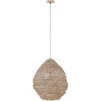 Ptmd Dayo Natural Paper Rope Hanging Lamp Closed Ball L