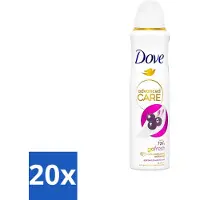 Dove 20 x - Deospray - Acai Bes & Waterlelie - 150 ml - Acai Bes & Waterlelie Deospray - Deospray Oksels - Deodorant Oksels - Geur Oksels - Transpiratie Bescherming