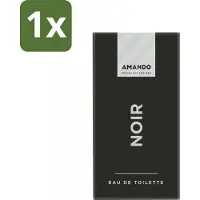 Amando 1 x Noir Eau de Toilette 50 ml - Noir Eau De Toilette - Mannelijke Geur - Klassieke Geur - Kruiden - Specerijen