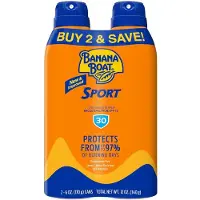 Banana Boat 2x Sport Ultra SPF 30 - Zonnebrand - 2x 170 gr, hoge bescherming