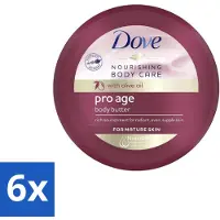 Dove 6 x – Bodycrème – Pro Age – 250 ml - Huidverzorging - Anti-ouderdom - Huidelasticiteit - Hydratatie - Bodycrème