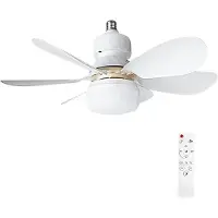 Vito Fanlux-A6 - Plafondventilator met LED Lamp 12W - 42cm - 1020lm - CCT 3000K/4500K/6500K - Wit - Met Afstandsbediening