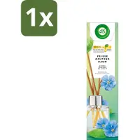 Air Wick 1 x - Geurstokjes - Frisse Ochtenddauw - Essentiële Oliën - 40 ml - Geurstokjes - Frisse Ochtenddauw - Essentiële Oliën - Luchtverfrisser - Natuurlijke Geur