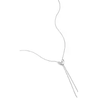 Yehwang Roestvrijstalen hangerkettingen met hartvormige hanger, casual en eenvoudig model, dames sieraden. - Goudkleur