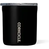 Corkcicle Buzz Cup 355 ml Thermosbeker - Matte Black - RVS Reisbeker - Dubbelwandige Drinkbeker met Deksel 2212MB