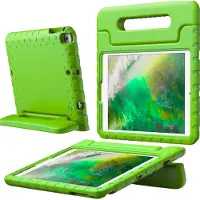 WISEQ iPad hoes A16 kinderen - geschikt voor Apple iPad 11 inch 2025 en 10e generatie - Tablet Beschermhoes - Groen
