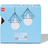 HEMA Led Peer Smd E27 2.9W 470lm - 2 Stuks