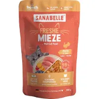 Sanabelle Freshe Mieze 10x100 g | Pute & Huhn
