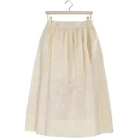 Liu Jo Dames Rokken Gonna Ts Nav Lunga - Creme - Maat 40