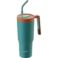 FLASKE Koffiebeker to go/ Explorer Cup 1.2L - Water - RVS Thermosbeker van 1.2L