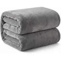 Luft Fleece deken - 230x200cm - Extra groot en super zacht - Plaid - Bankdeken - Fleece Plaid - Warm Dekentje voor Bank