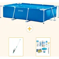 Intex Rechthoekig zwembad - 300x200x75 cm - 3-delig - Model S22351
