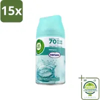 Air Wick 15 x - Luchtverfrisser Navulling - Nenuco - Automatische Spray - 250 ml - Grootverpakking - Nenuco Geur - Luchtverfrisser - Automatische Spray - Geurverspreiding - Geurneutralisatie