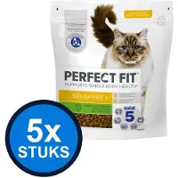 Perfect Fit 5x - droog sensitive kalkoen 1,4kg - Kattenvoer - 1.4 kg
