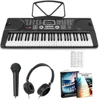 Finesse Keyboard Piano met Accessoires - 61 Keys - Digitale Piano - Elektrische Piano - Kind & Volwassene