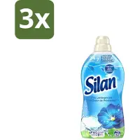 Silan 3 x – Wasverzachter – Classic Blue Fris Lentegevoel – 1144 ml - Wasverzachter - Fris Lentegevoel - Wasgoed Verzachter - Wasgoed Geur - Wasgoed Comfort