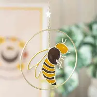 Something Different - Summer Bee Suncatcher Raamhanger/Suncatcher - Multicolours