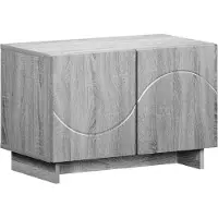 vidaXL TV-meubel 60 x 34.5 x 40 cm Grijs Sonoma Bewerkt hout