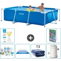 Intex Rechthoekig zwembad - 260x160x65 cm - 5-delig - Model S115