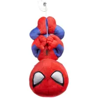 Marvel Spiderman Hangend Pluche Knuffel 30 cm - Spider-Man Plush Toy - Speelgoed Superheld Knuffels voor Kinderen Jongens Meisjes - Spiderman Brand New Day
