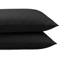 Zelesta Velvetbed Chique Kussensloop Set van 2 - Black 80x80cm