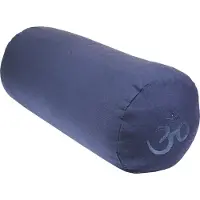 Fitness-Mad Yoga-Mad Buckwheat Yoga Bolster - Blue -.