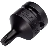 Hazet Krachtdopsleutelbit 995S-T40 · 1/2 inch (12,5 mm) vierkant hol · Binnen-TORX-profiel · SW T40
