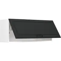 Vicco Hangkast R-Line, Antraciet landelijk/Wit, 100 cm Plat