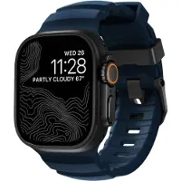Nomad Rocky Point Band Apple Watch 42mm / 44mm / 45mm / 49mm Atlantic Connector Black - NM014827858