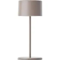 Brilliant Led Tafellamp, Oplaadbare Batterij, 210 Lm, Touchdimmer, 3000K, 21 Cm, Metaal, Taupe