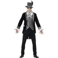 Smiffy Dark Hatter Halloween Heren Kostuum