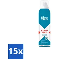 Odorex 15 x – Anti-transpirant spray – Extra Dry Sensitive – 150 ml - Koffie - Koffiezetapparaat - Koffiezetapparaat