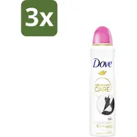 Dove 3 x – Deodorant Spray – Invisible Care – 150 ml - Anti-transpirant Spray - Zweetvermindering - Geurvermindering - Onzichtbare Strepen - Huidverzorging