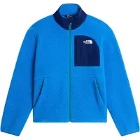 The North Face - B Yumiori Off Peak F/Z Jacket Active Blue Bold Blue voor Unisex van Gerecycled Polyester - Kindermaat 142-151 - Blauw