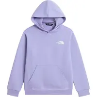 The North Face Evolution Box NSE sweater met backprint - lila Paars Backprint - maat 158/164