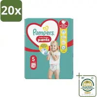 Pampers 20 x – Luierbroekjes – Baby Dry Pants Maat 5 – 22 Luiers - Grootverpakking - Baby Luier - Droge Luier - Luier Voor Kind - Luierbroek - Luier Voor Peuters