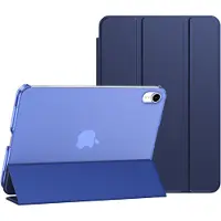 IYUPP Tablet Hoes Geschikt voor iPad Mini 7 (2024) / iPad Mini 6 (2021) Hoesje - Donker Blauw