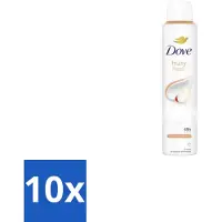 Dove 10 x – Deodorant Spray – Fruity Fresh – 200 ml - Anti-transpirant Spray - Zweetgeur - Okselgeur - Fris - Fruitig