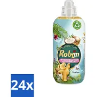 Robijn Collections - Wasverzachter - Kokos - 1,25L - 50 Wasbeurten - Voordeelverpakking - 24 stuks