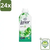 Lenor – Wasverzachter – Freshness Guard – 32 Wasbeurten – 800 ml - Voordeelverpakking - 24 stuks - Wasverzachter - Frisheid