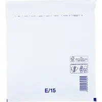 Netuno Luchtkussen enveloppen A5 - 15/E - 275 x 240 mm - 10 stuks - HK zelfklevend met plakstrip - Wit -