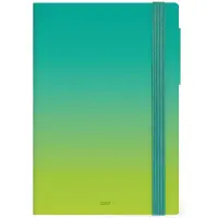 Legami AGENDA 2027 - Week op 2 pagina's - verticaal - 12x18cm - hardcover - shades of green