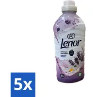 Lenor 5 x – Wasverzachter – Lavender & Kamille – 56 Wasbeurten – 1176 ml - Wasverzachter - Lavendel - Kamille - Wasgeur - Wasverzachting