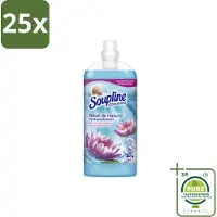 Soupline 25 x – Wasverzachter – Nevel van Frisheid – 1,35 L - Grootverpakking - Wasverzachter - Nevel Van Frisheid - Wasbeurt - Kleding Verzorgen - Textiel Verzorgen